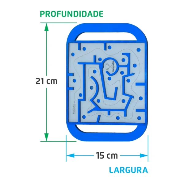 Labirinto De Madeira Educativo - Imagem 2