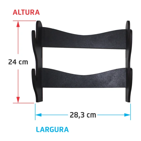 Suporte de Parede - 02 Espadas - Imagem 2