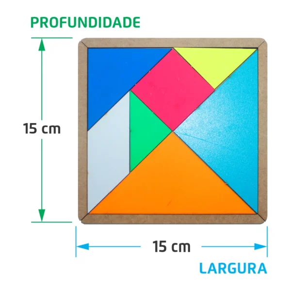 Tangram Colorido - Imagem 2
