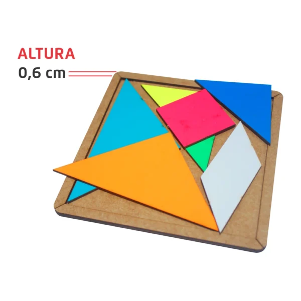 Tangram Colorido - Imagem 3